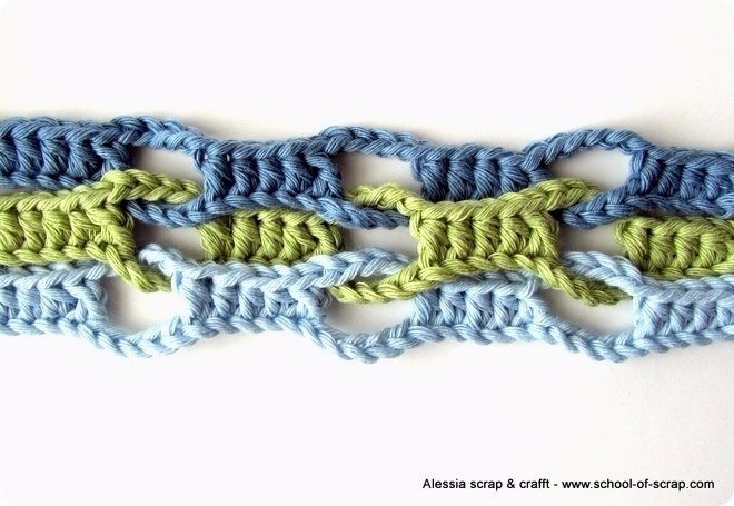 Интересная техника вязания крючком Интересная техника вязания крючком