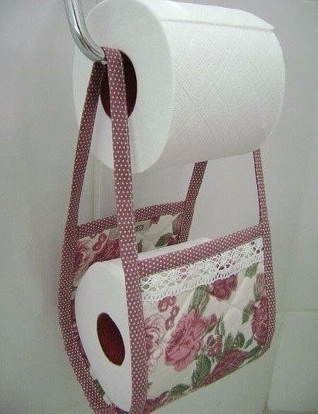 Храним туалетную бумагу красиво
