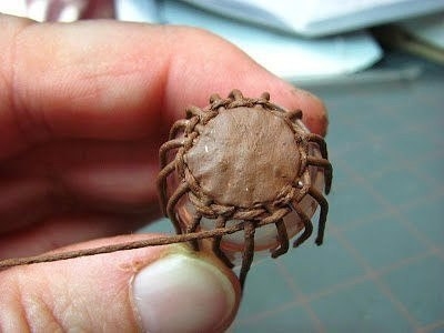 Плетем мини корзинку