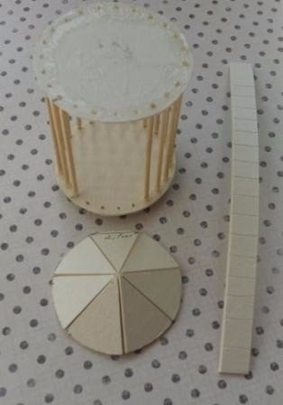 Миниатюрная клетка в стиле шебби-шик Миниатюрная клетка в стиле шебби-шик