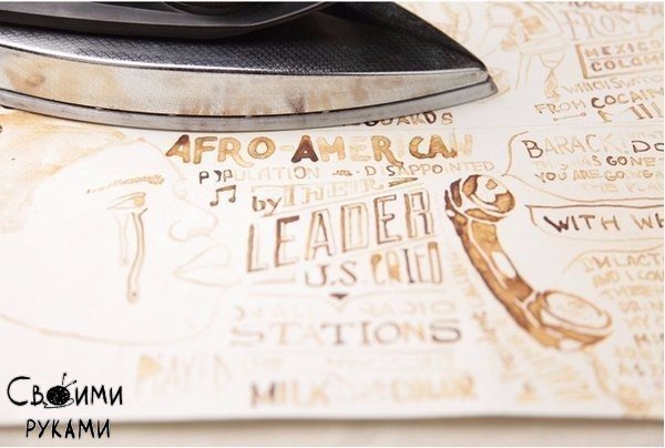 Рисунок молоком