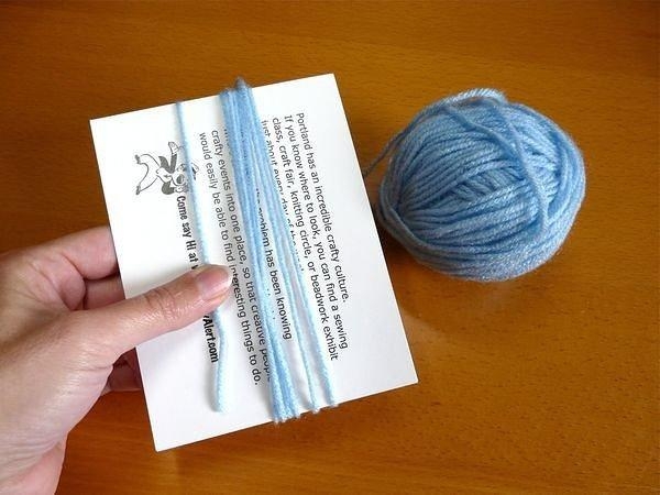 Кукла из ниток