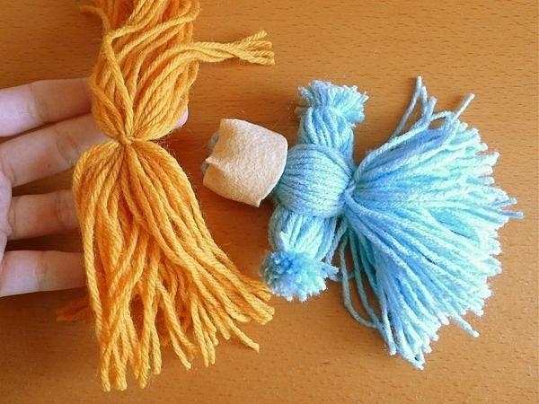 Кукла из ниток
