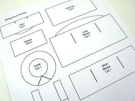 Кукла из ниток