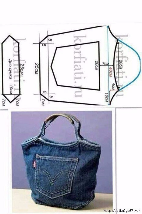 Джинсовые сумки