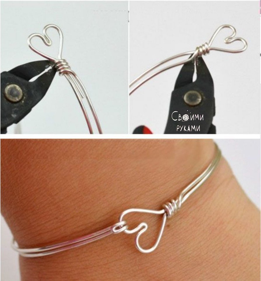 милое колечко из проволоки