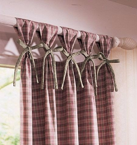 Шторы. Идеи крепления к карнизу. Шторы. Идеи крепления к карнизу.