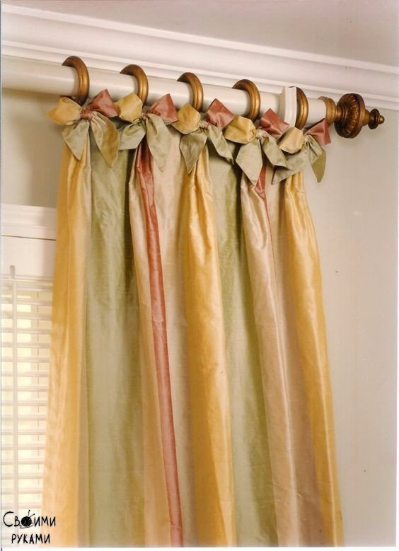 Шторы. Идеи крепления к карнизу. Шторы. Идеи крепления к карнизу.