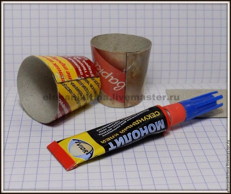 Мастер-класс: эмалированное ведро в миниатюре