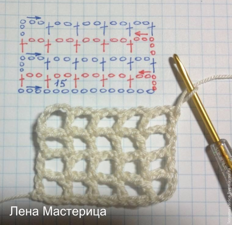 Красивый мотив крючком. Мастер-класс Красивый мотив крючком. Мастер-класс