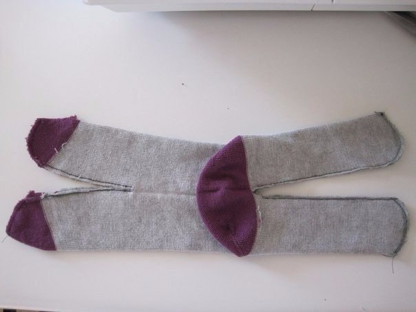 Котик из носков