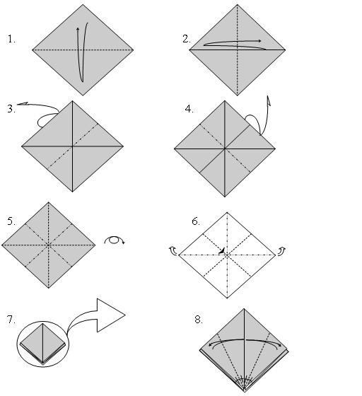 Коробочки в виде звезд
