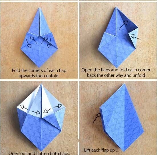 Коробочки в виде звезд