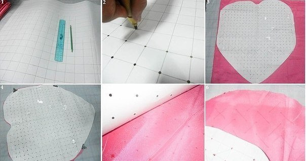 Подушка-сердце