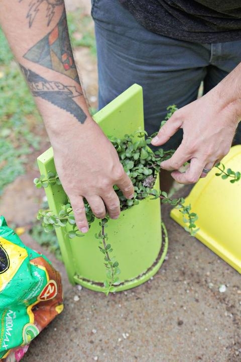 Кашпо для цветов, своими руками.