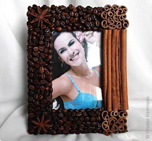 Композиции из кофейных зёрен.