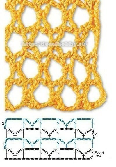 Узоры крючком для вязания летних вещей