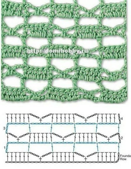 Узоры крючком для вязания летних вещей