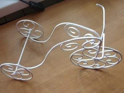 Кашпо велосипед