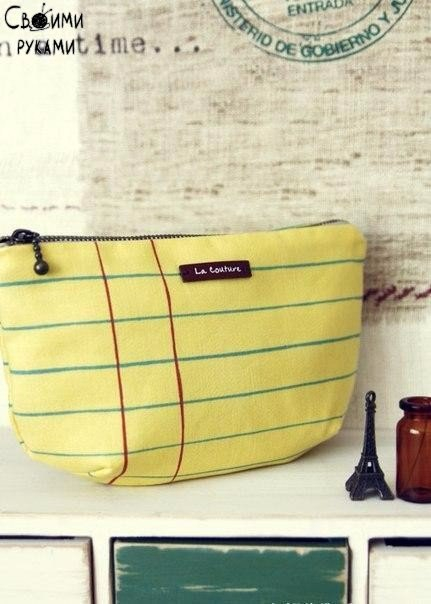 Шьем косметичку