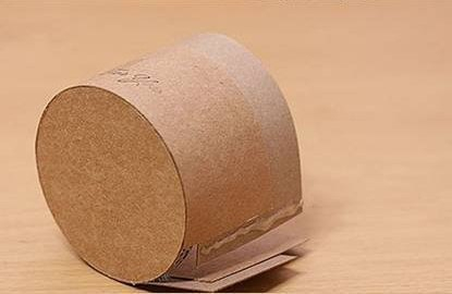 Как сделать подарочную коробку из картона