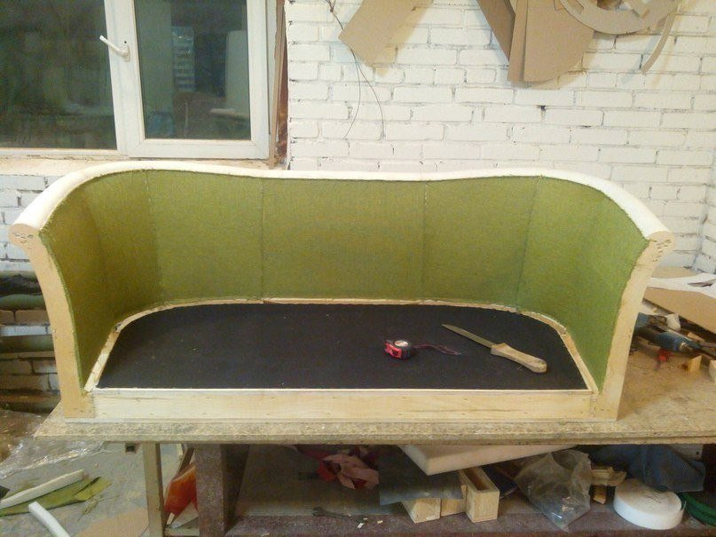 Диван своими руками