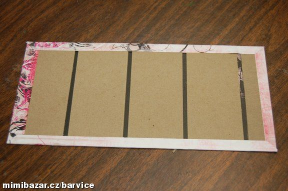 Многоярусная коробочка из картона