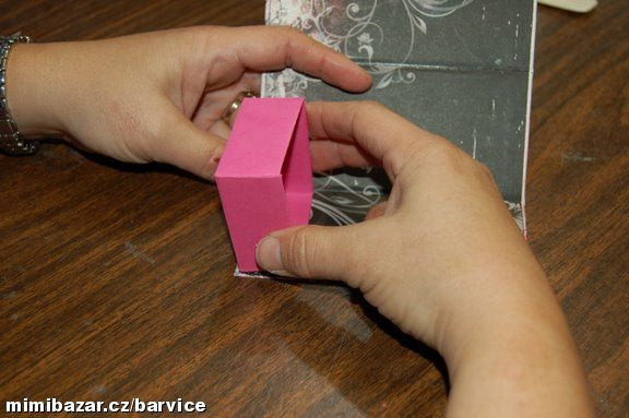 Многоярусная коробочка из картона