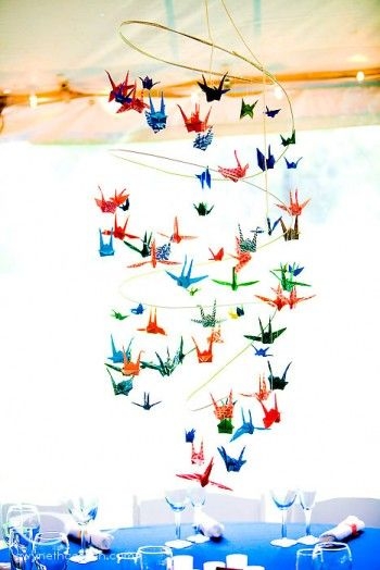 Журавлики оригами