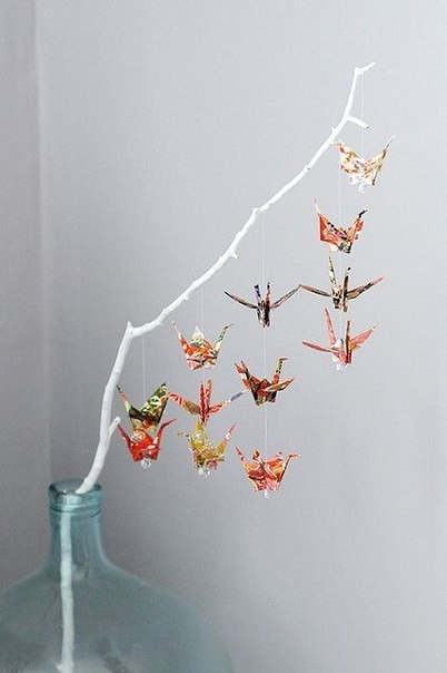 Журавлики оригами