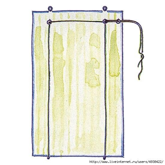 Рулонная штора на пластиковое окно 