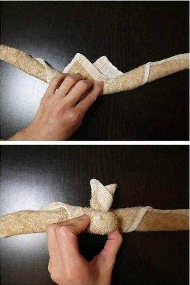 Зайчики из полотенец Зайчики из полотенец