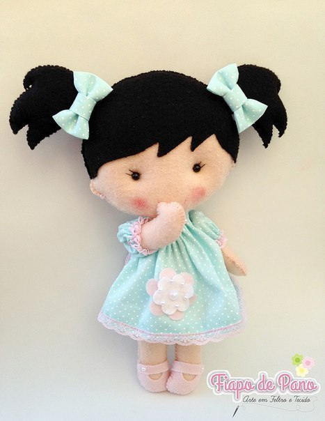 Куколки из фетра