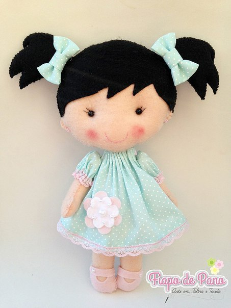 Куколки из фетра