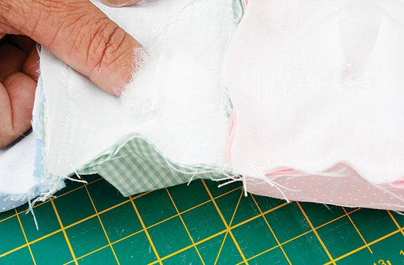 Детское одеяло в технике «Bubble Quilt»