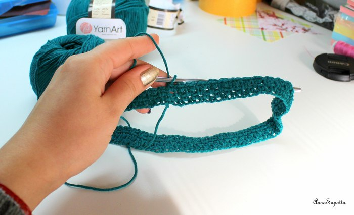 Самый простой снуд крючком