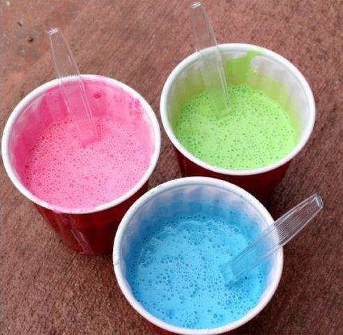 Цветные мелки своими руками 