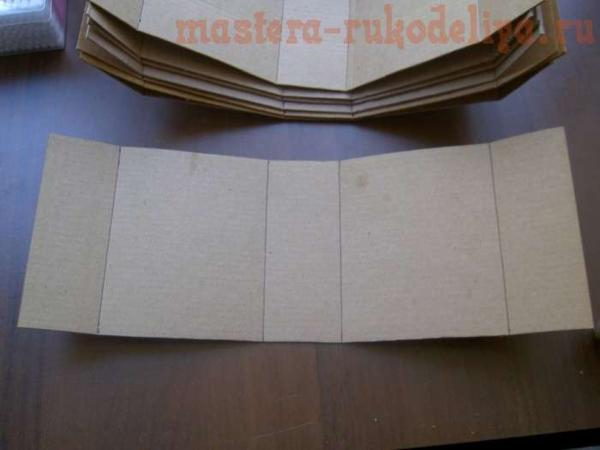 Комодик из коробочек от ватных палочек