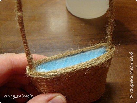 МК магнитика Корзинка с цветами