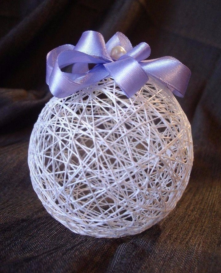 Шары-паутинки.