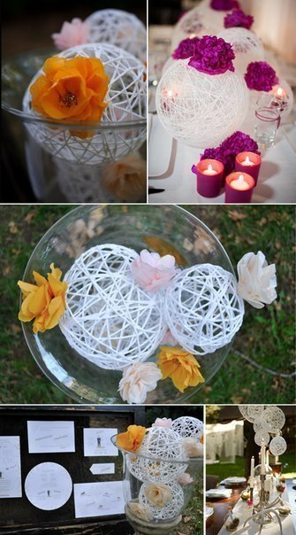 Как сделать оригинальные шары для декора Как сделать оригинальные шары для декора