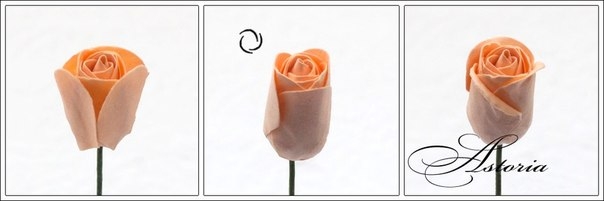 Реалистичные розы из бумаги.