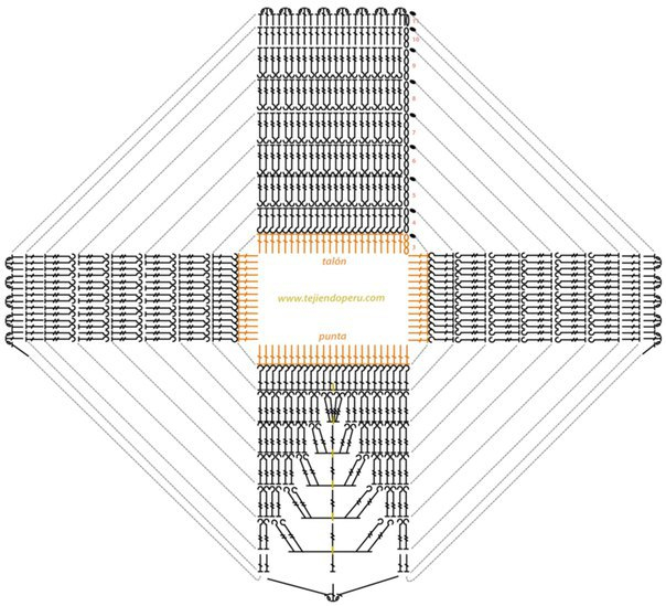 Вяжем теплые тапочки