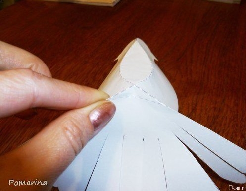 Голубь из бумаги. Мастер-класс