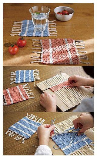 Как легко сделать коврик своими руками