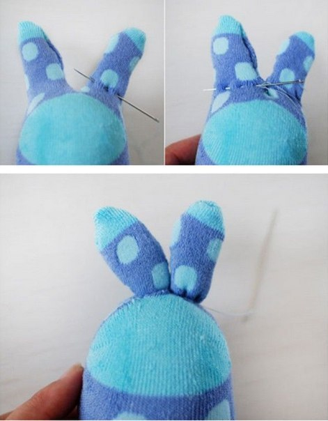 Зайки из носка