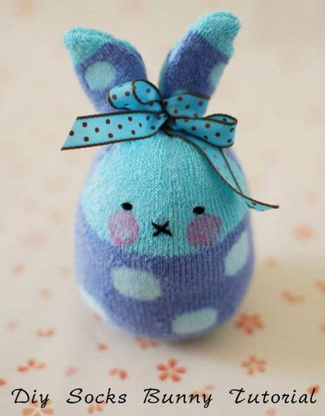 Зайки из носка