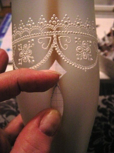 Точечная роспись акриловыми красками