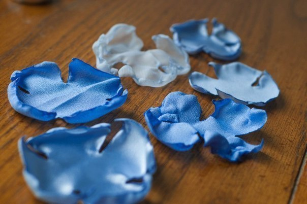 Букет текстильных пионов