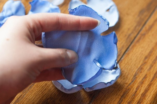 Букет текстильных пионов